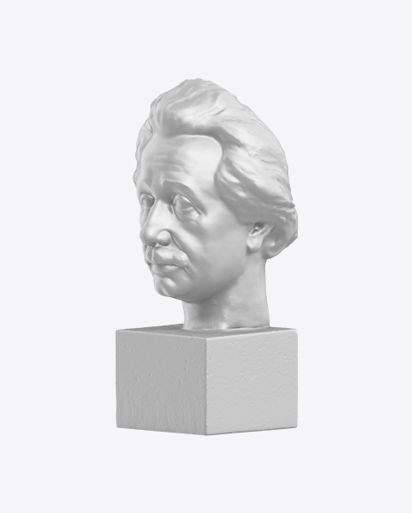 Albert Einstein Bust PNG