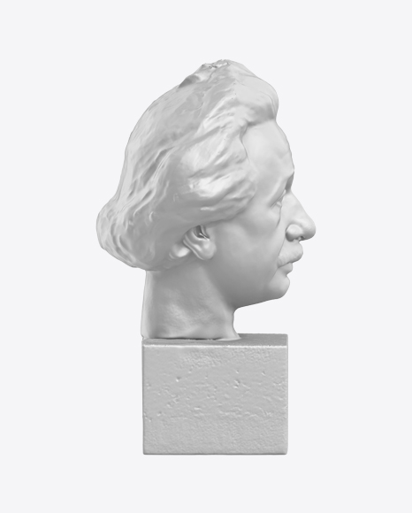 Albert Einstein Bust PNG