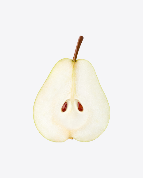 Half of Pear PNG