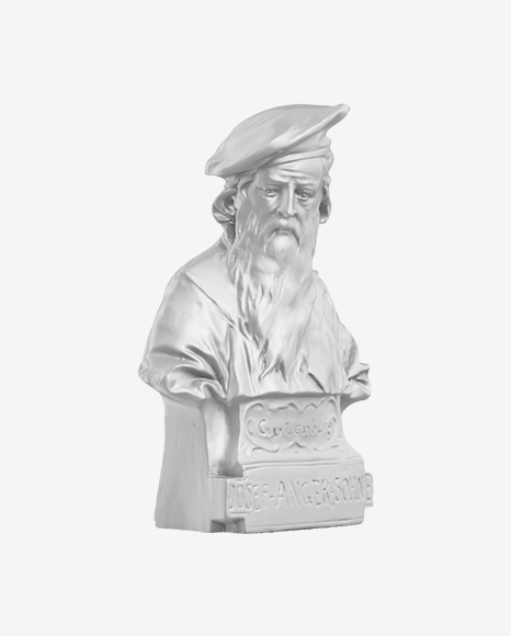 Gutenderg Bust PNG