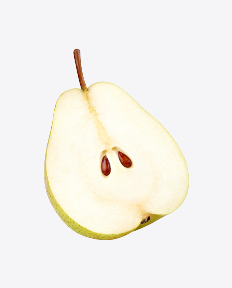 Half of Pear PNG