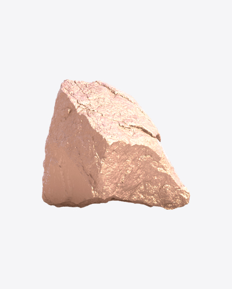 Golden Rough Rock PNG