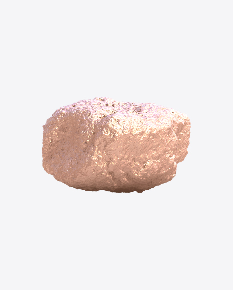Golden Rough Rock PNG