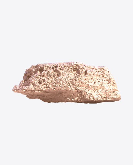 Golden Rough Rock PNG
