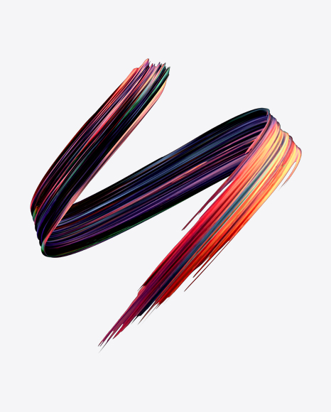 Colored Abstract Object PNG