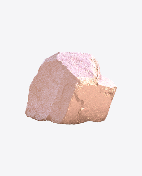 Golden Rough Rock PNG