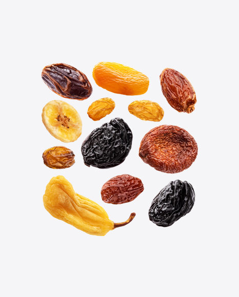 Dried fruits Set PNG