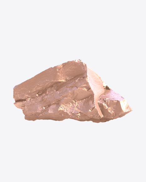 Golden Rough Rock PNG