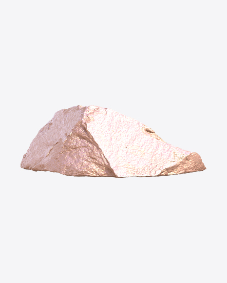 Golden Rough Rock PNG
