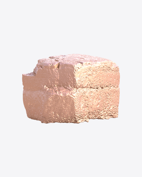 Golden Rough Rock PNG