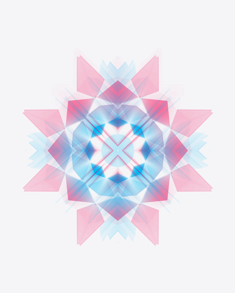 Colored Abstract Object PNG