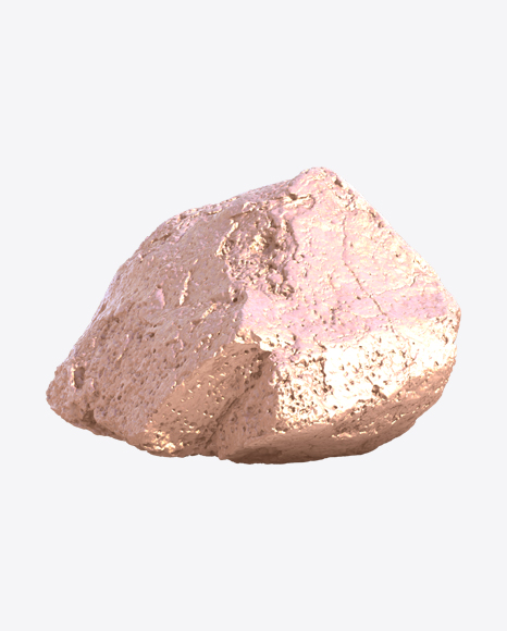 Golden Rough Rock PNG