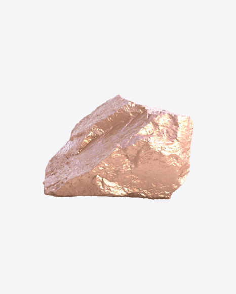 Golden Rough Rock PNG