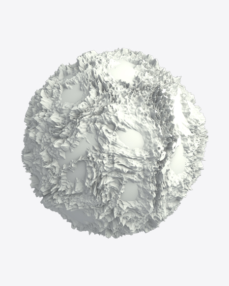 White Abstract Object PNG