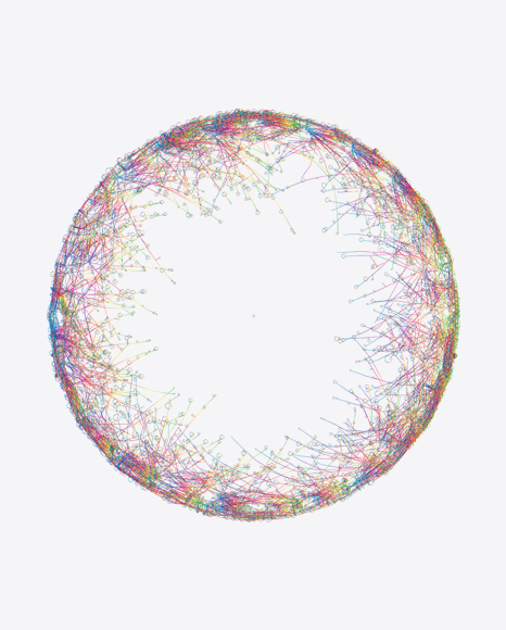 Colored Abstract Object PNG