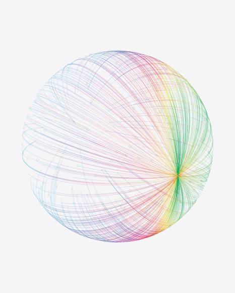 Colored Abstract Object PNG