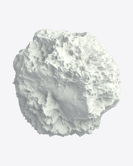 White Abstract Object PNG