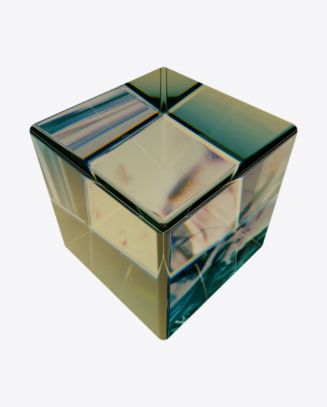 Cube Object PNG
