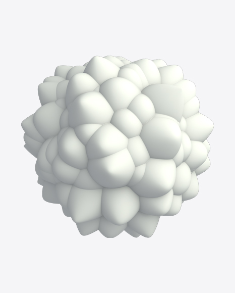 White Abstract Object PNG