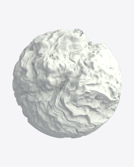 White Abstract Object PNG