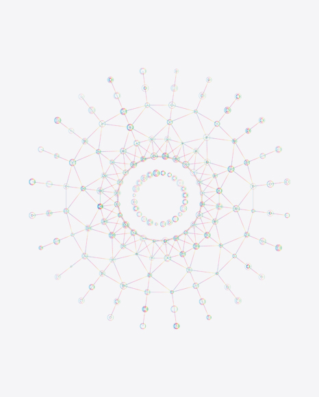 Colored Abstract Object PNG