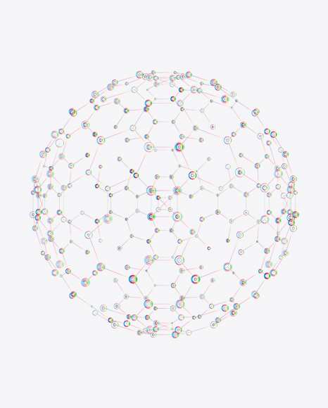 Colored Abstract Object PNG