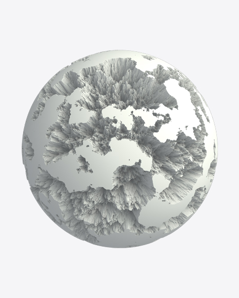 White Abstract Object PNG