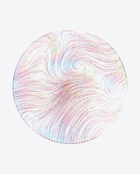 Colored Abstract Object PNG