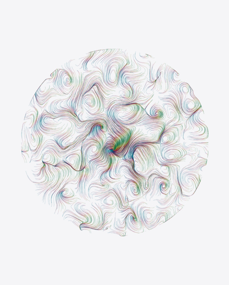 Colored Abstract Object PNG