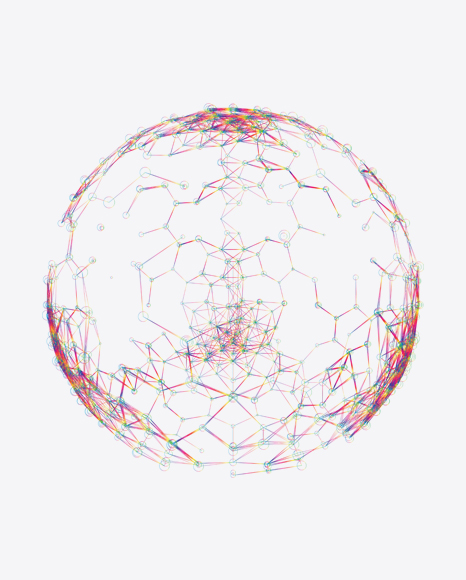 Colored Abstract Object PNG