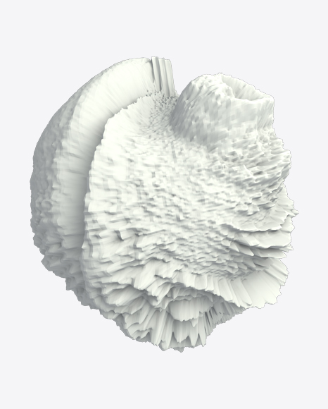 White Abstract Object PNG