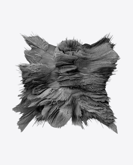 Gray Abstract Object PNG
