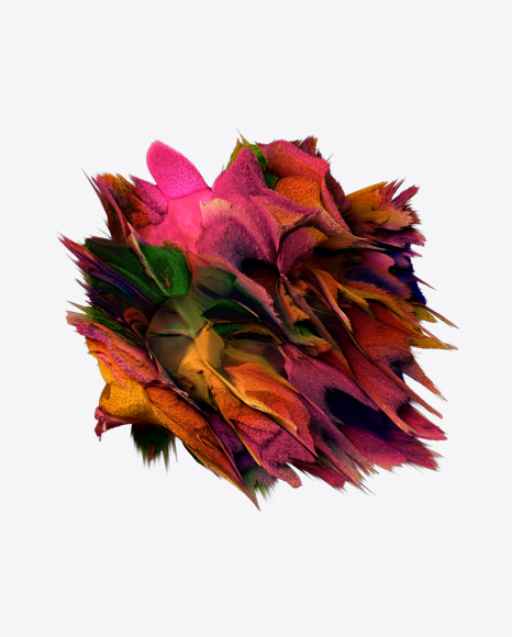 Colored Abstract Object PNG