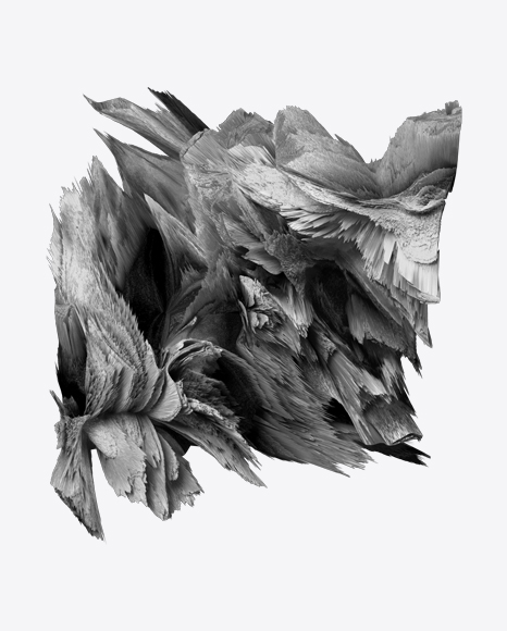 Gray Abstract Object PNG
