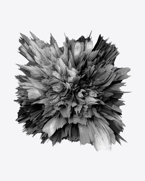 Gray Abstract Object PNG