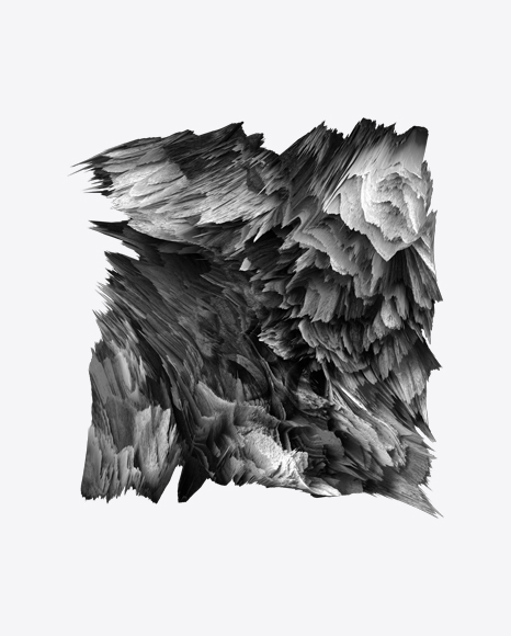 Gray Abstract Object PNG