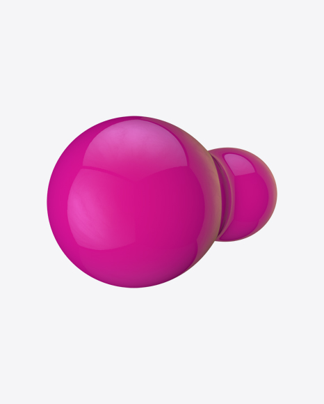 Pink Metaball Element PNG