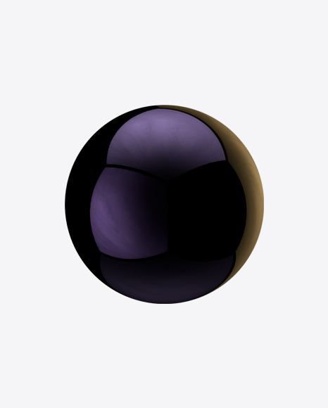 Dark Metaball Element PNG