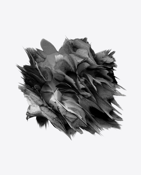 Gray Abstract Object PNG