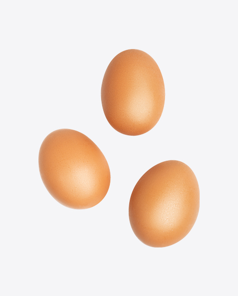 Three Chicken Eggs