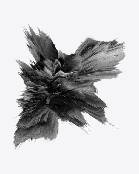 Gray Abstract Object PNG