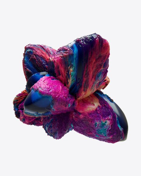 Colored Abstract Object PNG