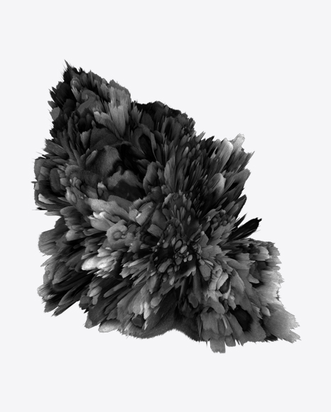 Gray Abstract Object PNG