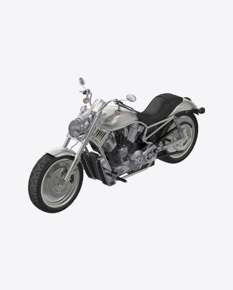 Chopper Motorcycle PNG