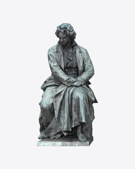 Beethoven Sculpture PNG