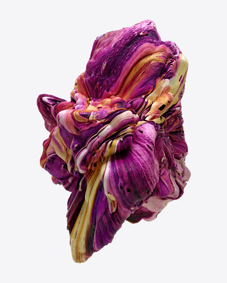 Colored Abstract Object PNG