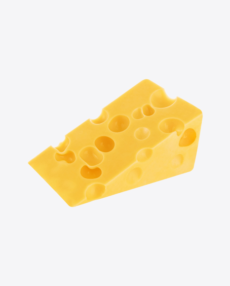 Maasdam Cheese Block PNG