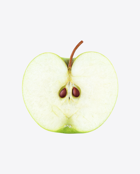 Half of Apple PNG