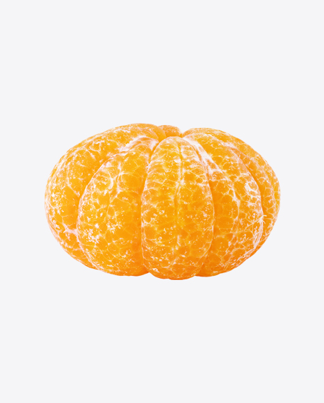 Peeled Tangerine PNG
