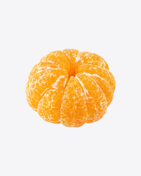 Peeled Tangerine PNG